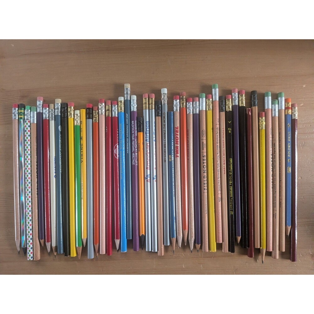 Pencil Lot 45 Airlines Eastern American TWA Ticonderoga Noir